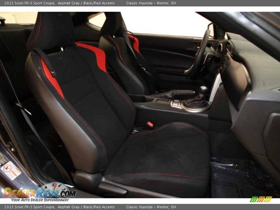 2013 Scion FR-S Sport Coupe Asphalt Gray / Black/Red Accents Photo #10