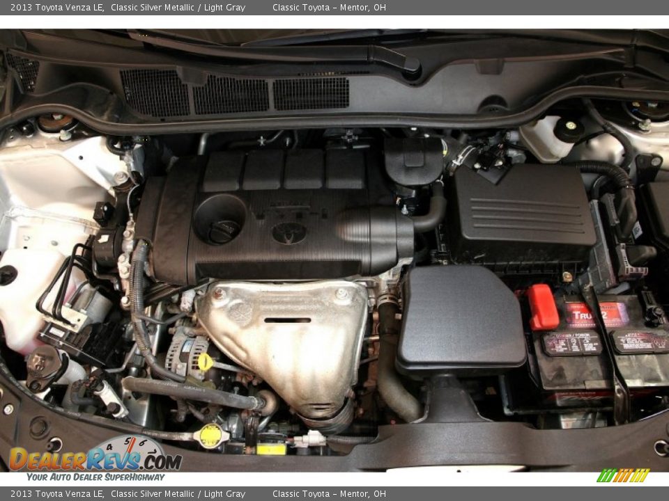 2013 Toyota Venza LE 2.7 Liter DOHC 16-Valve Dual VVT-i 4 Cylinder Engine Photo #21