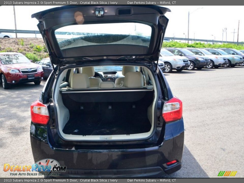 2013 Subaru Impreza 2.0i Sport Premium 5 Door Crystal Black Silica / Ivory Photo #8