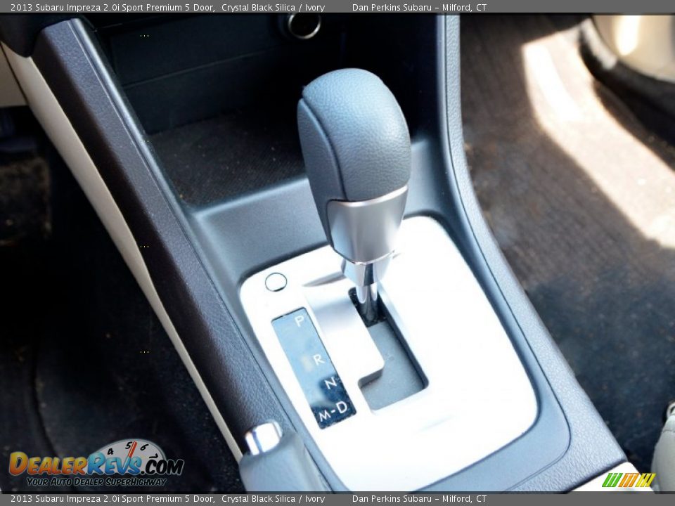 2013 Subaru Impreza 2.0i Sport Premium 5 Door Crystal Black Silica / Ivory Photo #14