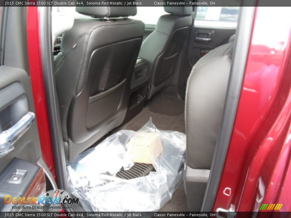 2015 GMC Sierra 1500 SLT Double Cab 4x4 Sonoma Red Metallic / Jet Black Photo #5