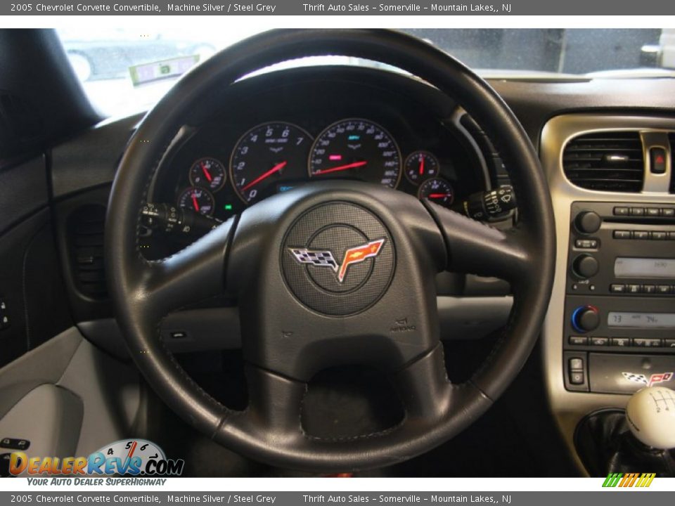 2005 Chevrolet Corvette Convertible Steering Wheel Photo #15