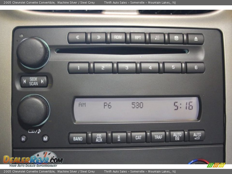 Controls of 2005 Chevrolet Corvette Convertible Photo #25