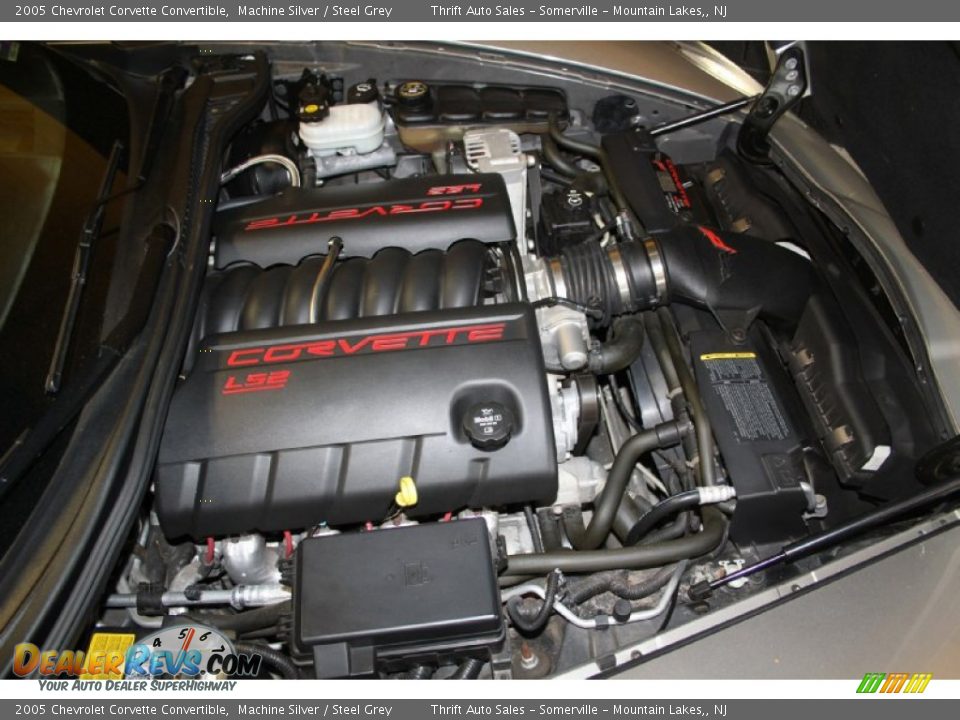 2005 Chevrolet Corvette Convertible 6.0 Liter OHV 16-Valve LS2 V8 Engine Photo #33
