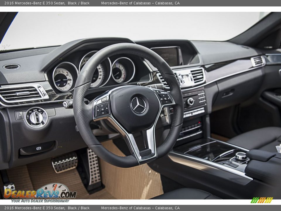 Dashboard of 2016 Mercedes-Benz E 350 Sedan Photo #6