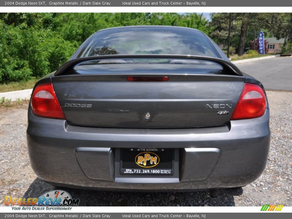 2004 Dodge Neon SXT Graphite Metallic / Dark Slate Gray Photo #5
