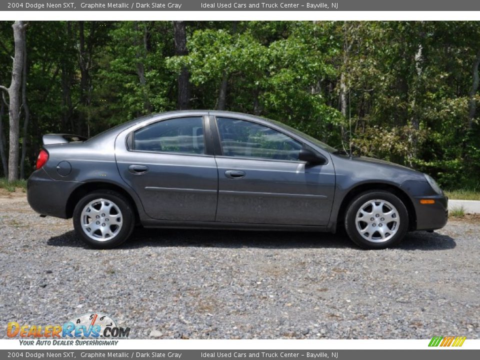 2004 Dodge Neon SXT Graphite Metallic / Dark Slate Gray Photo #8