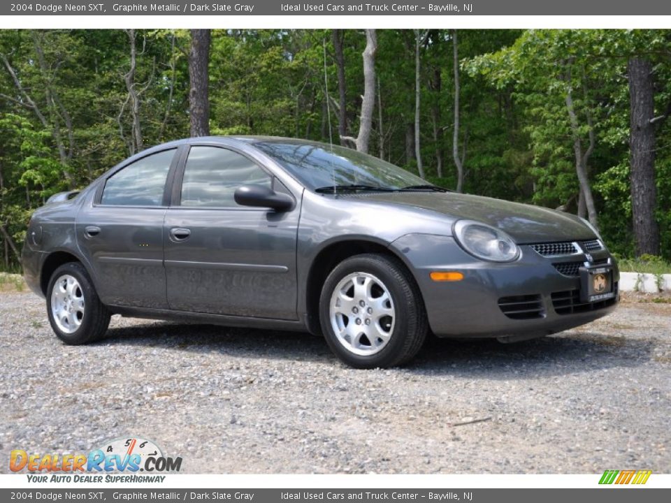 2004 Dodge Neon SXT Graphite Metallic / Dark Slate Gray Photo #9