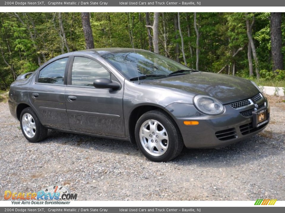 2004 Dodge Neon SXT Graphite Metallic / Dark Slate Gray Photo #10