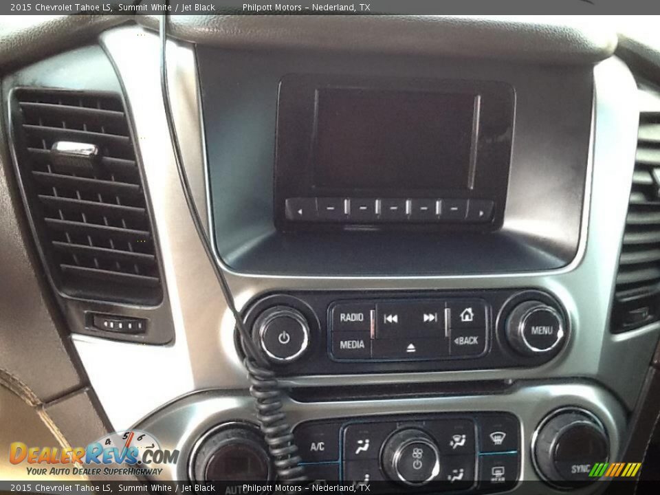 2015 Chevrolet Tahoe LS Summit White / Jet Black Photo #8