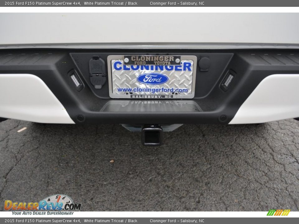 2015 Ford F150 Platinum SuperCrew 4x4 White Platinum Tricoat / Black Photo #6
