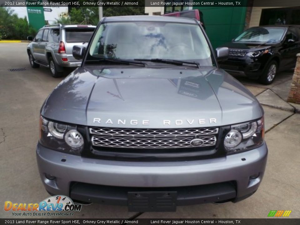 2013 Land Rover Range Rover Sport HSE Orkney Grey Metallic / Almond Photo #6