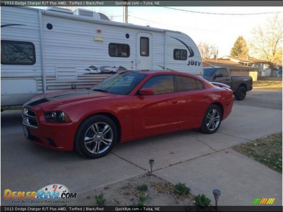 2013 Dodge Charger R/T Plus AWD TorRed / Black/Red Photo #1