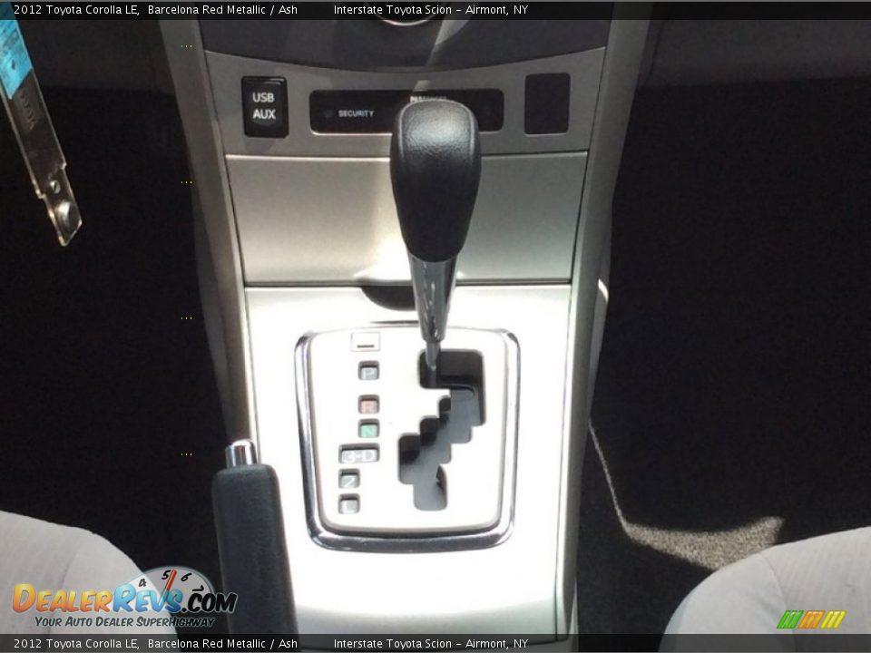 2012 Toyota Corolla LE Barcelona Red Metallic / Ash Photo #15
