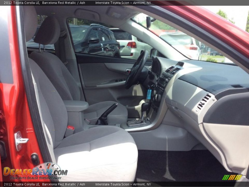 2012 Toyota Corolla LE Barcelona Red Metallic / Ash Photo #20