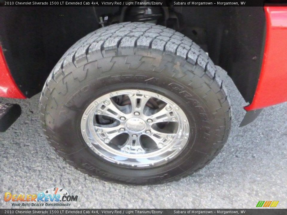 2010 Chevrolet Silverado 1500 LT Extended Cab 4x4 Victory Red / Light Titanium/Ebony Photo #2