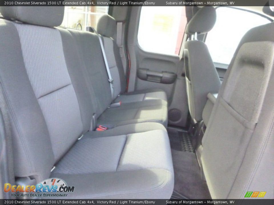 2010 Chevrolet Silverado 1500 LT Extended Cab 4x4 Victory Red / Light Titanium/Ebony Photo #12