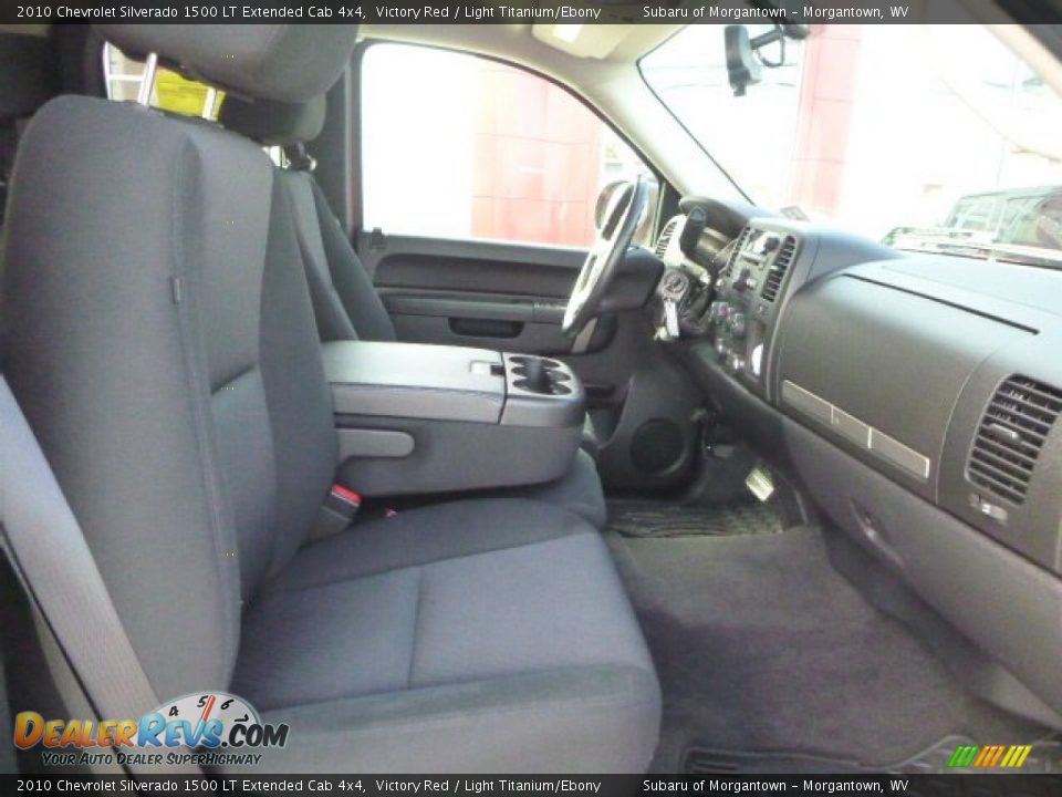 2010 Chevrolet Silverado 1500 LT Extended Cab 4x4 Victory Red / Light Titanium/Ebony Photo #13
