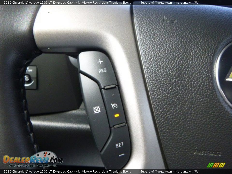 2010 Chevrolet Silverado 1500 LT Extended Cab 4x4 Victory Red / Light Titanium/Ebony Photo #21