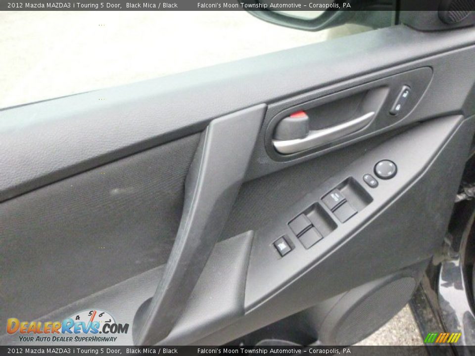 2012 Mazda MAZDA3 i Touring 5 Door Black Mica / Black Photo #2