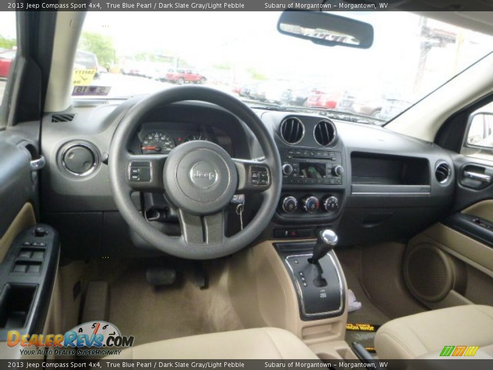 2013 Jeep Compass Sport 4x4 True Blue Pearl / Dark Slate Gray/Light Pebble Photo #14