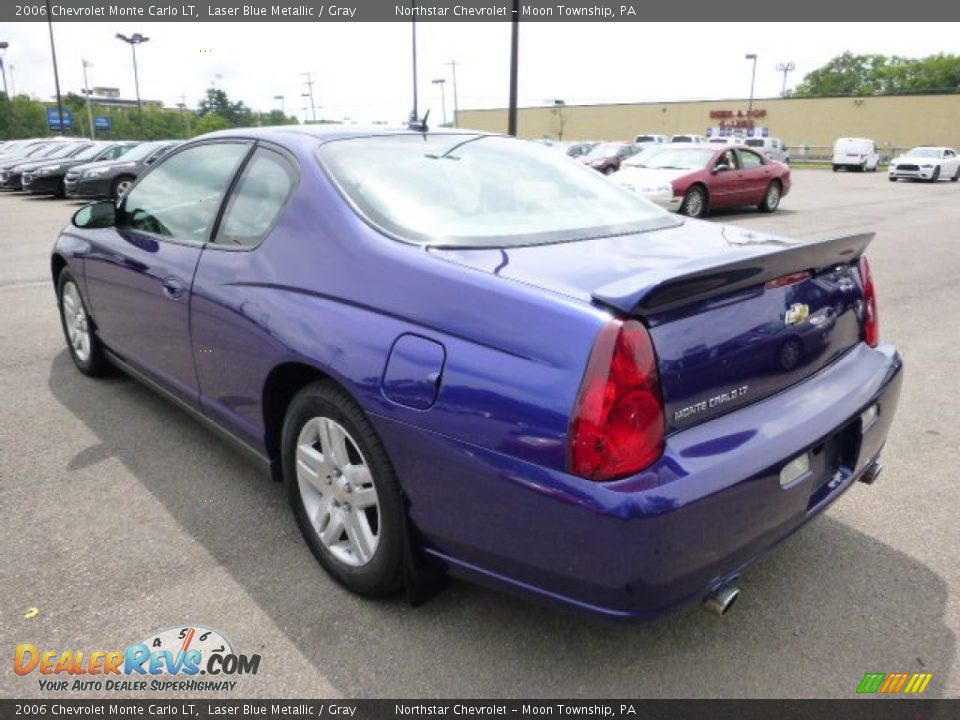 2006 Chevrolet Monte Carlo LT Laser Blue Metallic / Gray Photo #2