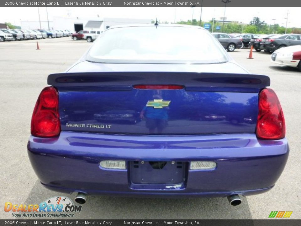 2006 Chevrolet Monte Carlo LT Laser Blue Metallic / Gray Photo #3