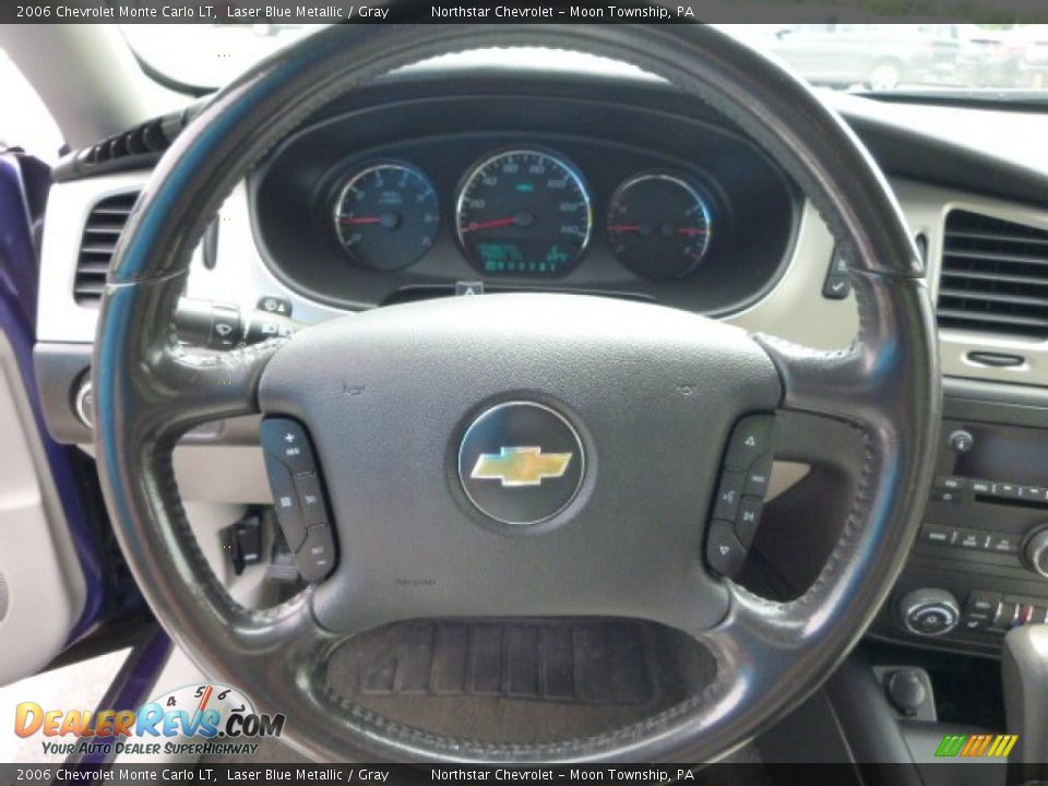 2006 Chevrolet Monte Carlo LT Laser Blue Metallic / Gray Photo #12