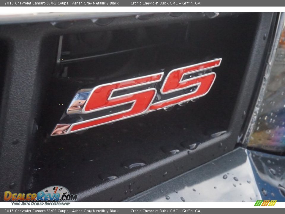 2015 Chevrolet Camaro SS/RS Coupe Ashen Gray Metallic / Black Photo #14