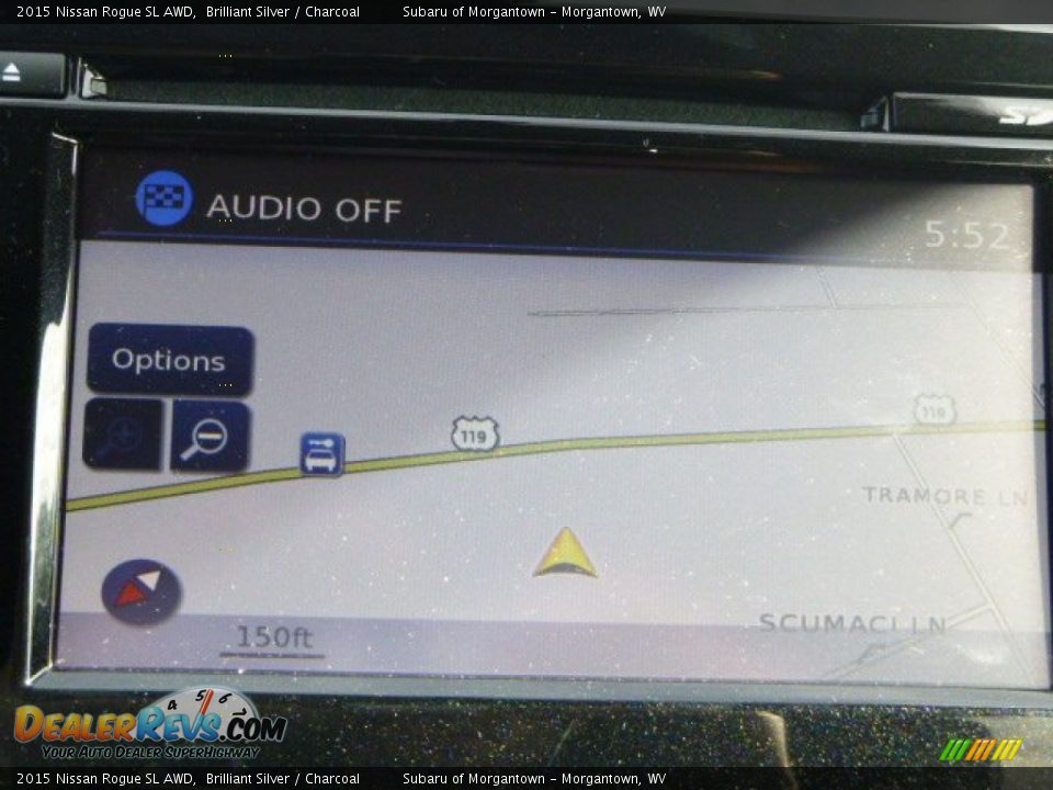 2015 Nissan Rogue SL AWD Brilliant Silver / Charcoal Photo #19