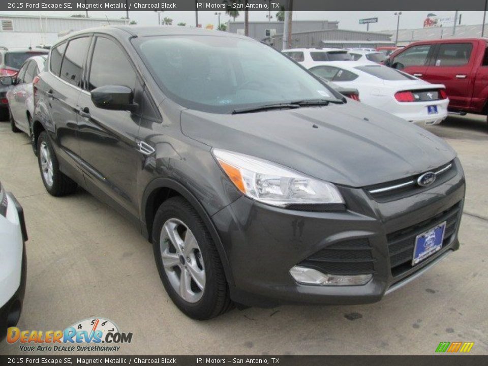 2015 Ford Escape SE Magnetic Metallic / Charcoal Black Photo #1