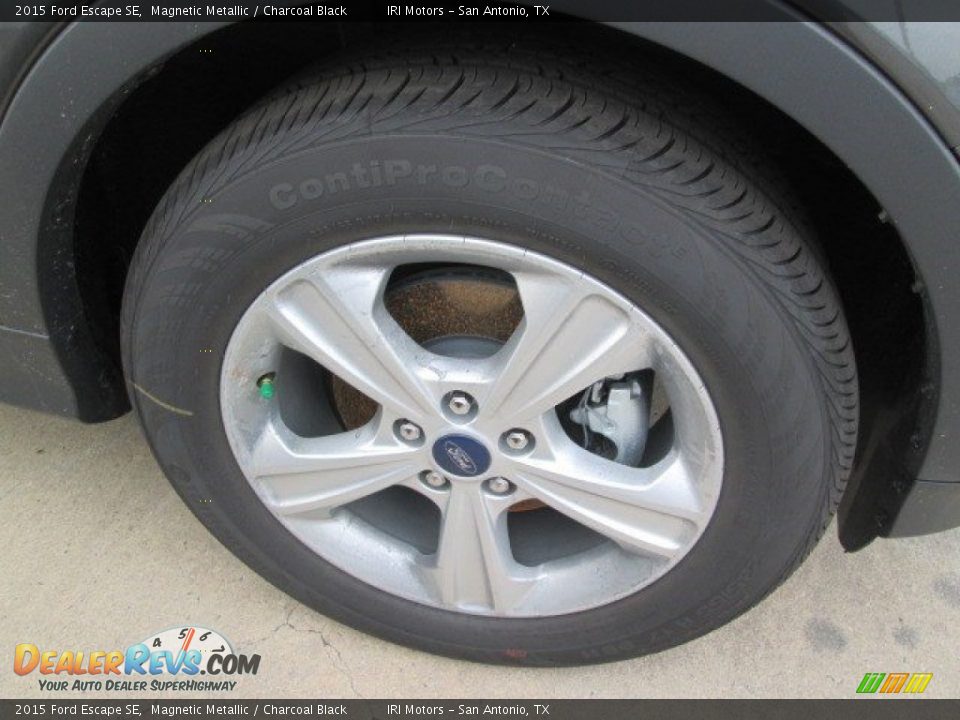 2015 Ford Escape SE Magnetic Metallic / Charcoal Black Photo #3