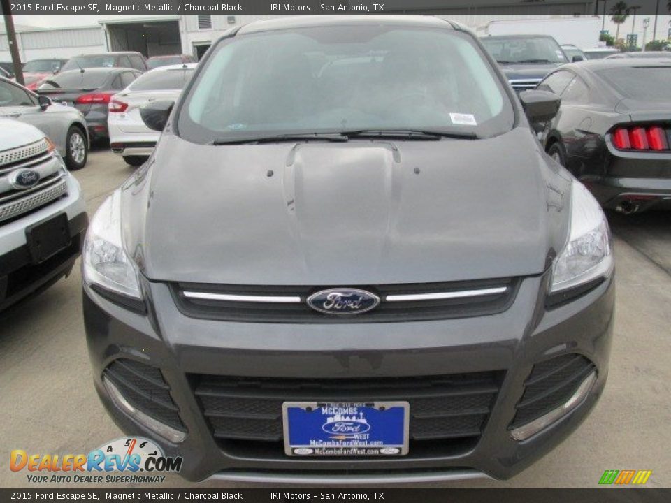2015 Ford Escape SE Magnetic Metallic / Charcoal Black Photo #6