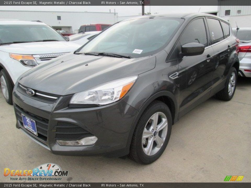 2015 Ford Escape SE Magnetic Metallic / Charcoal Black Photo #7