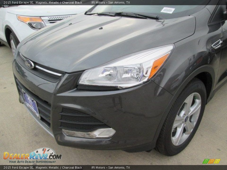 2015 Ford Escape SE Magnetic Metallic / Charcoal Black Photo #8