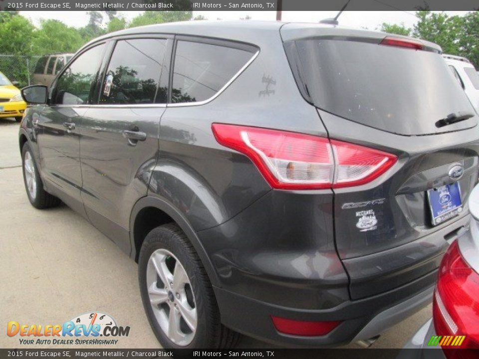 2015 Ford Escape SE Magnetic Metallic / Charcoal Black Photo #9