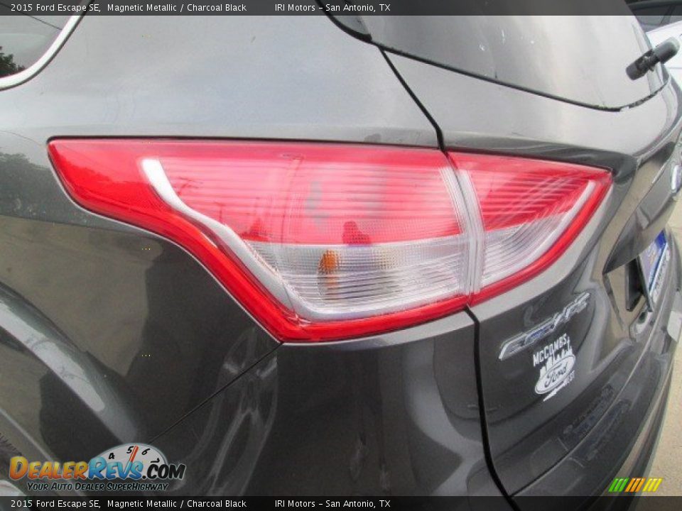 2015 Ford Escape SE Magnetic Metallic / Charcoal Black Photo #10