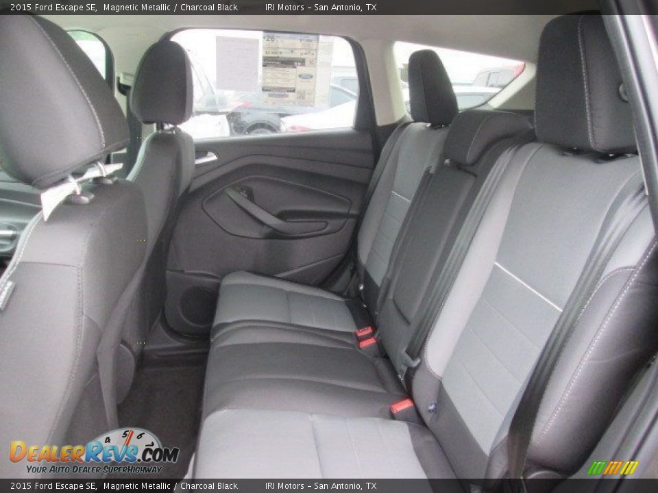 2015 Ford Escape SE Magnetic Metallic / Charcoal Black Photo #12
