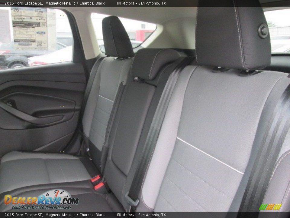2015 Ford Escape SE Magnetic Metallic / Charcoal Black Photo #13