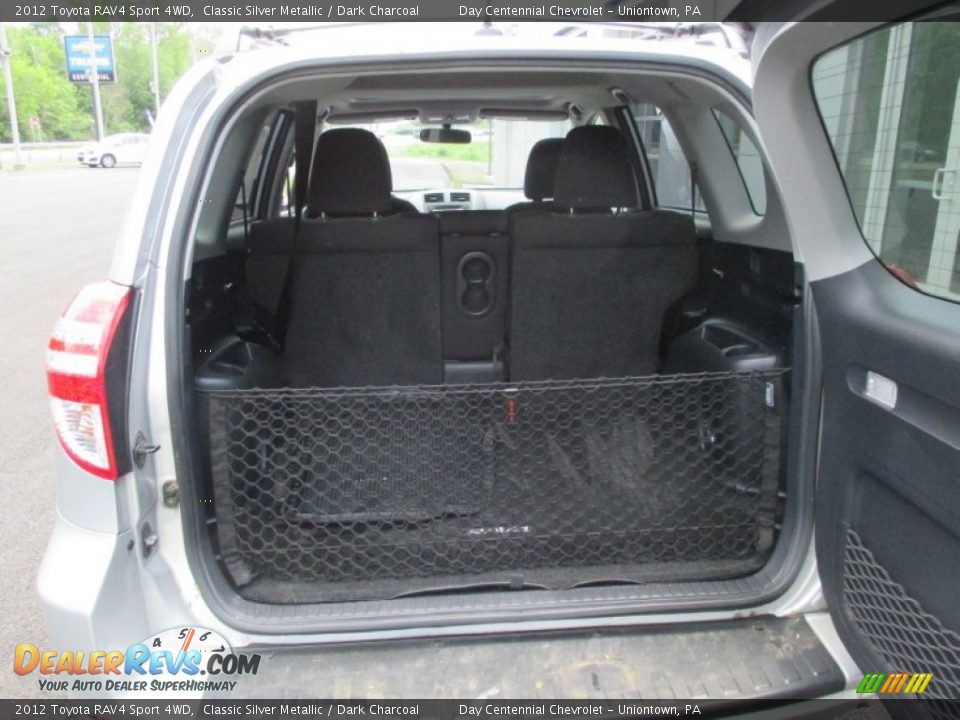 2012 Toyota RAV4 Sport 4WD Classic Silver Metallic / Dark Charcoal Photo #15
