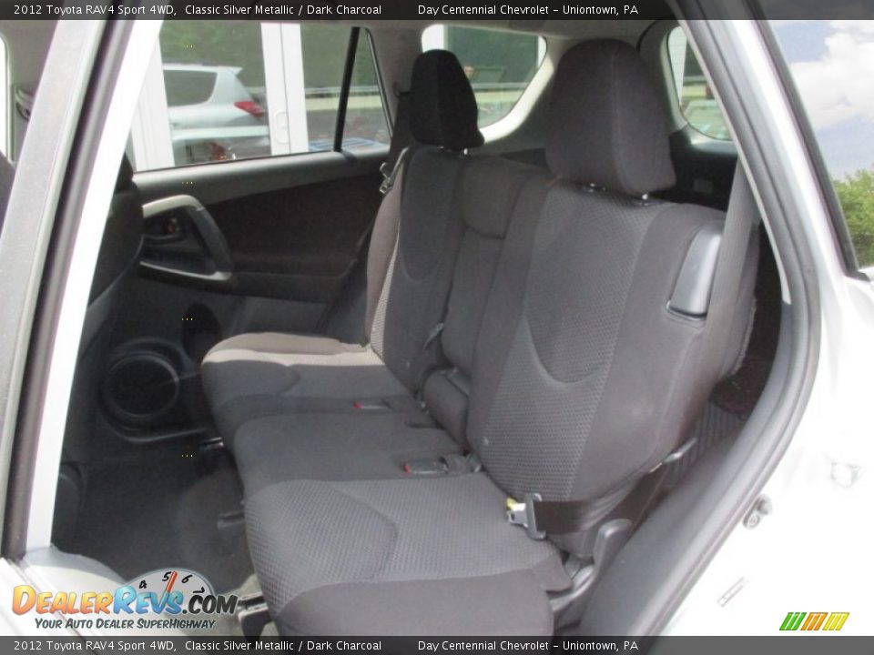 2012 Toyota RAV4 Sport 4WD Classic Silver Metallic / Dark Charcoal Photo #21