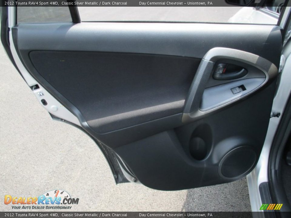 2012 Toyota RAV4 Sport 4WD Classic Silver Metallic / Dark Charcoal Photo #22