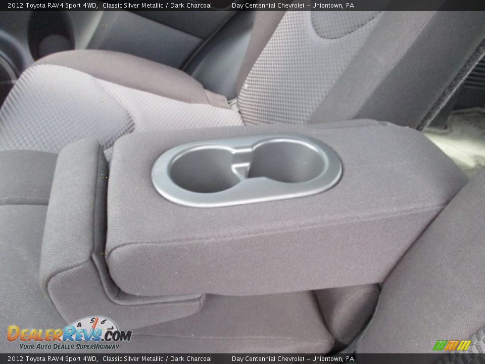 2012 Toyota RAV4 Sport 4WD Classic Silver Metallic / Dark Charcoal Photo #23