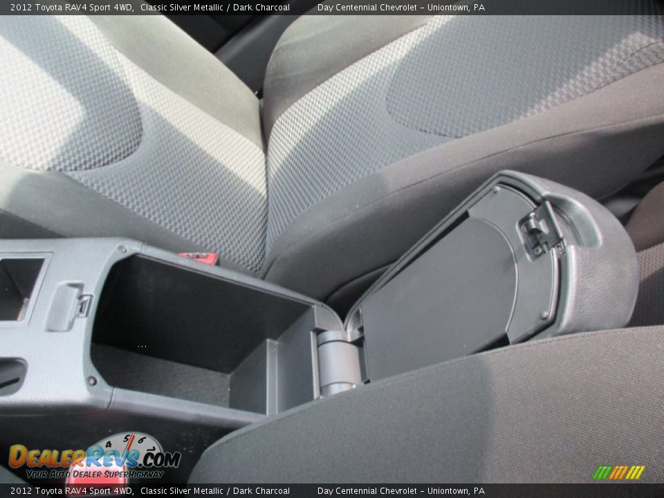 2012 Toyota RAV4 Sport 4WD Classic Silver Metallic / Dark Charcoal Photo #25