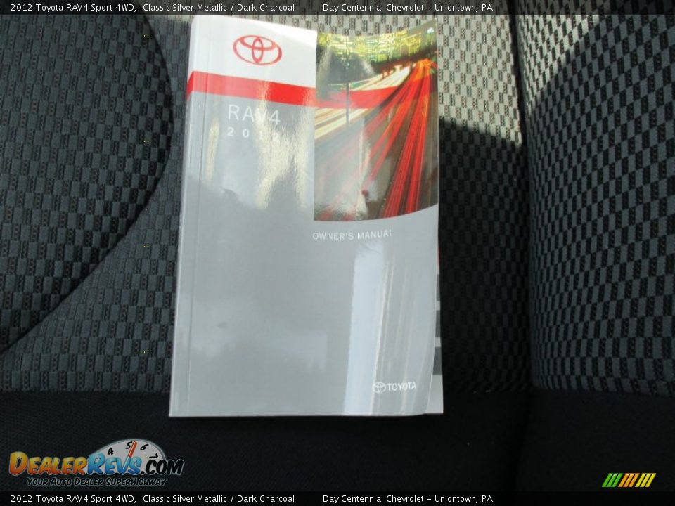 2012 Toyota RAV4 Sport 4WD Classic Silver Metallic / Dark Charcoal Photo #30