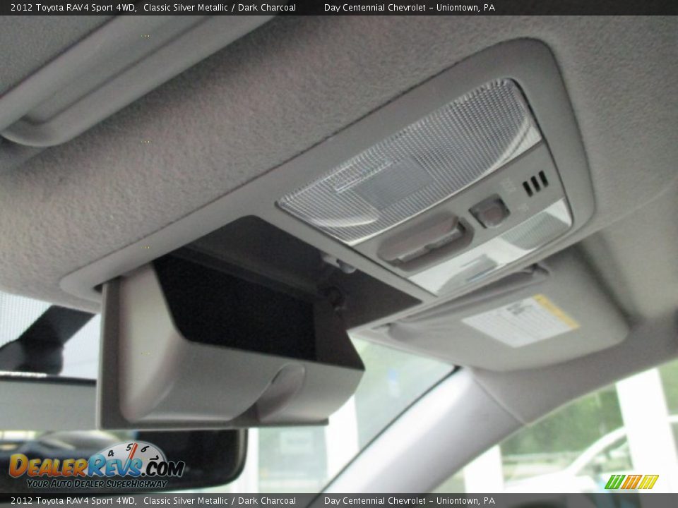 2012 Toyota RAV4 Sport 4WD Classic Silver Metallic / Dark Charcoal Photo #32
