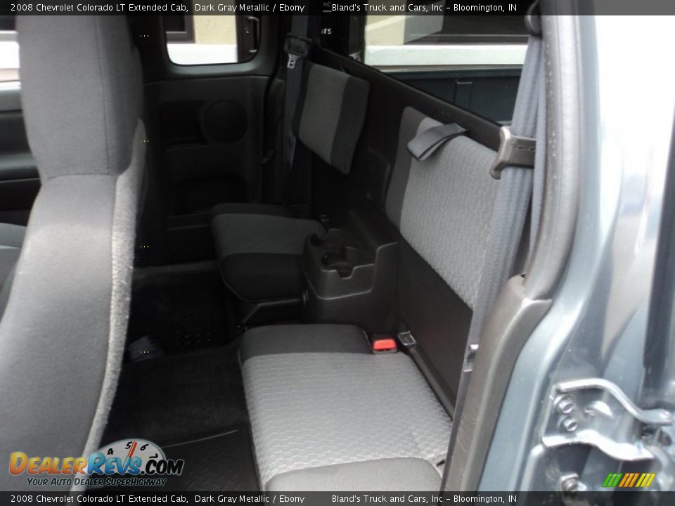 2008 Chevrolet Colorado LT Extended Cab Dark Gray Metallic / Ebony Photo #8