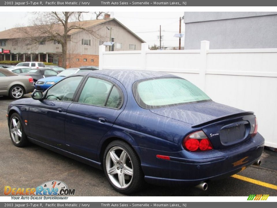 Pacific Blue Metallic 2003 Jaguar S-Type R Photo #9