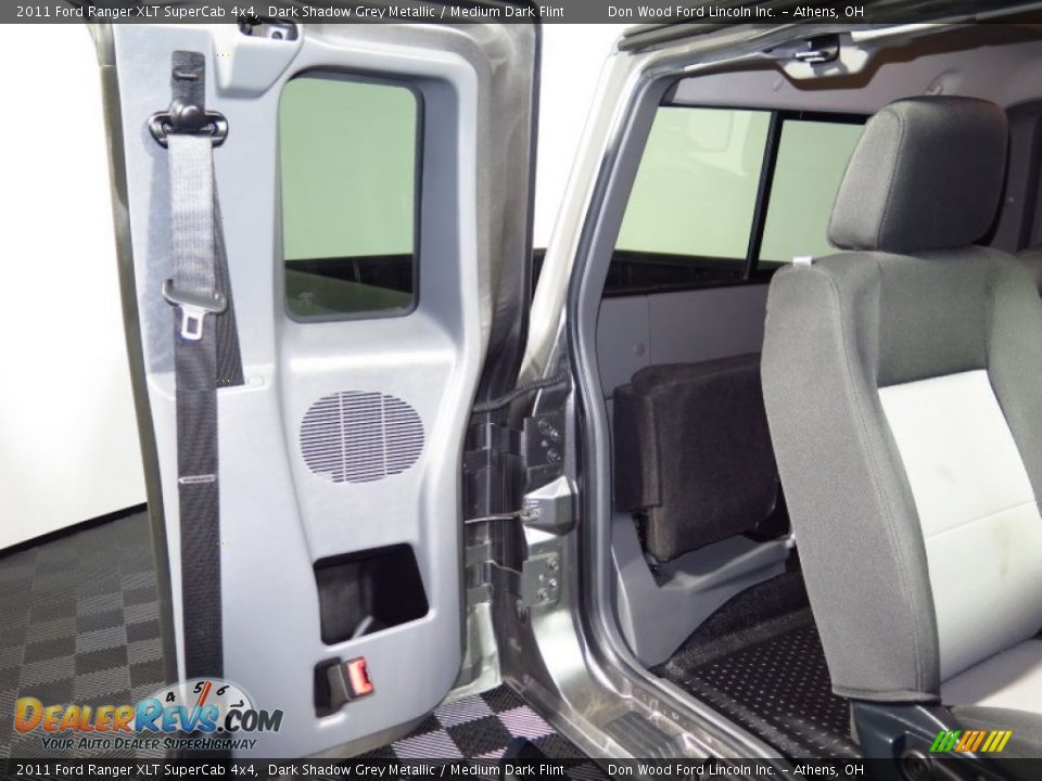 2011 Ford Ranger XLT SuperCab 4x4 Dark Shadow Grey Metallic / Medium Dark Flint Photo #16