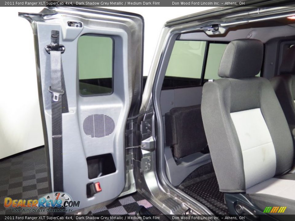 2011 Ford Ranger XLT SuperCab 4x4 Dark Shadow Grey Metallic / Medium Dark Flint Photo #17